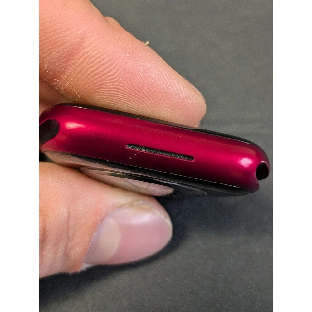 Apple Watch Series 7 45mm Red Case Turns On **Locked - As Is
